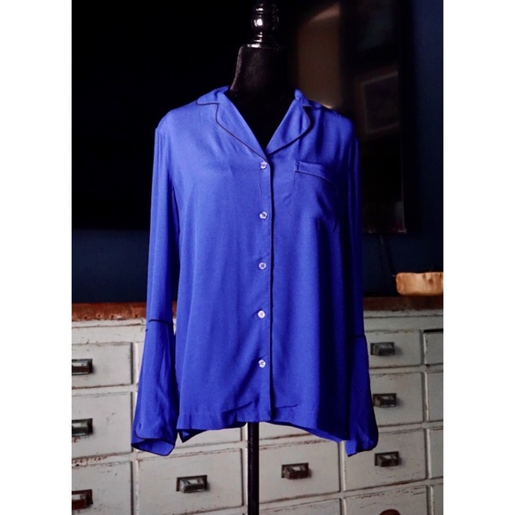 Anthropologie Porridge Rochelle Buttondown Blouse XS - Picture 1 of 8